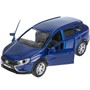 Модель VESTA-CROSS-BU Lada Vesta SW Cross синий Технопарк  в коробке - фото 30662224
