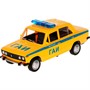 Модель  ВАЗ-2106 МИЛИЦИЯ 22 см, двери, инерц, желтый,  кор.Технопарк в кор - фото 30662531 Модель  ВАЗ-2106 МИЛИЦИЯ 22 см, двери, инерц, желтый,  кор.Технопарк в кор - фото 30662531