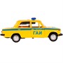 Модель  ВАЗ-2106 МИЛИЦИЯ 22 см, двери, инерц, желтый,  кор.Технопарк в кор - фото 30662532 Модель  ВАЗ-2106 МИЛИЦИЯ 22 см, двери, инерц, желтый,  кор.Технопарк в кор - фото 30662532