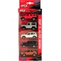 Модель 1:60 Набор Hummer H3, LR Defender, BMW X5, Toyota LC Prado, Audi Q3, 5 шт. 52020-5SG(Z) - фото 30665208