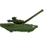 Модель ARMATA-12-GN АРМАТА ТАНК Т-14 12 см,вращается башня,инерция,зелен. Технопарк - фото 30677519