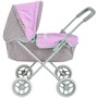 Коляска для куклы 8015-2236 Микси,классическая серо-розовый BUGGY BOOM - фото 30954294