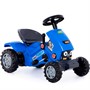 Каталка трактор с педалями Turbo-2 синяя 84644 П-Е /1/ - фото 32984050