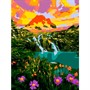 Набор ДТ Картина по номерам на картоне 40*50 см Горные ручьи Кпн-299 Lori - фото 32990262