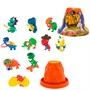 Фигурка-сюрприз динозавра Коллекционная в вулкане Volcano Crazy Dino CD04 - фото 32996871