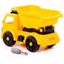 Конструктор-транспорт Автомобиль-самосвал 25 эл. жёлто-чёрный в кор. 43259 - фото 32998373
