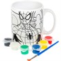 Набор для творчества Кружка для росписи 6 цв. Супергерой МУЛЬТИ АРТ MUG-PAUK1 - фото 33003254