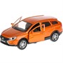 Модель VESTA-CROSS-GD Lada Vesta SW Cross золотой Технопарк  в коробке - фото 33006930