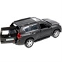 Модель PRADO-BE Toyota Prado матовая черная Технопарк  в коробке - фото 33007379