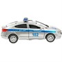 Модель ELANTRA-12SLPOL-SR HYUNDAI ELANTRA ПОЛИЦИЯ 12 см Технопарк в коробке - фото 33007446