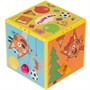 Игрушка на батарейках Обучающий кубик Три Кота 25 любимых песен, фраз, забавных звуков HT875-R1 /48/ - фото 33007554