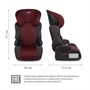 Автокресло SIGER "Смарт",вишня, гр. II/III KRES4021 - фото 33010161