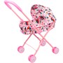 Коляска д/куклы Miss Kapriz MK336-4 Розовая в облаках в пак. - фото 33011686
