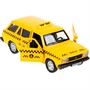 Модель 2104-12TAX-YE ВАЗ-2104 Жигули Такси желтый Технопарк в коробке - фото 33015951