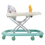Ходунки Солнышко 7 колес музыкальные игрушки бирюзовый 801В - фото 33016743