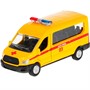 Модель SB-18-18-A-Y-WB FORD Transit скорая Технопарк  в коробке - фото 33017037 Модель SB-18-18-A-Y-WB FORD Transit скорая Технопарк  в коробке - фото 33017037
