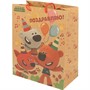 Пакет Чудо праздник крафт Ми-ми-мишки Пакет l, 26*32*14 см 371804 - фото 33018291
