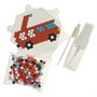Набор для творчества Аквамозаика 200 бусин МАШИНЫ МУЛЬТИ АРТ AB-200CAR - фото 33021065