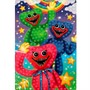 Набор для творчества Алмазная мозаика Зубастые монстрики МУЛЬТИ АРТ AM10X15-HA - фото 33021167