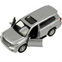 Модель CRUISER-13-SR TOYOTA LAND CRUISER 12,5 см, двери, инерц, серебристый Технопарк  в коробке - фото 33024514 Модель CRUISER-13-SR TOYOTA LAND CRUISER 12,5 см, двери, инерц, серебристый Технопарк  в коробке - фото 33024514