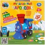 Игрушка на батарейках HWA1219047-R Музыкальный паровозик Синий трактор свет+звук - фото 33025063