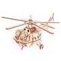 Деревянный Конструктор 3D Вертолет Мишка 0113 - фото 33029435