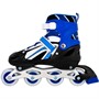 Ролики Dvizhok р. 38-41 раздвиж. PVC, 1 колесо со светом,синий 141V-202 - фото 33032853
