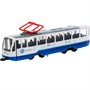 Модель TRAM71403-18SL-BUWH Трамвай белый Технопарк - фото 33035225