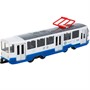 Модель TRAM71403-18SL-BUWH Трамвай белый Технопарк - фото 33035227