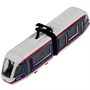 Модель TRAMNEWOLD-12DISP24-MIX ТРАМВАЙ С РЕЗИНКОЙ длина 12 см Технопарк  в коробке - фото 33035741