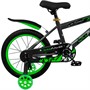 Велосипед двухколесный 14" WILLPOWER зеленый FG240528170L-1 2 шт. в кор. - фото 35608897