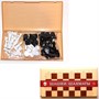 Настольная игра Шашки-шахматы бол. беж 03889 - фото 36925287