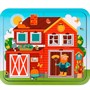 Деревянный Пазл многослойный Кто живет на ферме 962216 - фото 40360516