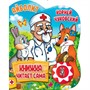 Книга Умка 9785506034353 К.Чуковский.Айболит.1 кнопок,5 нажатий,книга читает сама - фото 40611320