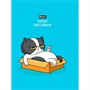 Скетчбук 467-0-159-10795-8 MyArt. Pocket Кот синий - фото 41127185