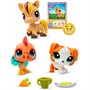 Набор "Три друга": три фигурки мини-животных с аксессуарами, коллекция Littlest Pet Shop 00635_LPS - фото 41387117