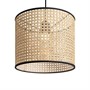 Подвесной абажур из ротанга 30*25 см - фото 46885824