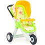 Коляска для куклы №2 прогулочная трехколесный колесная 48141 П-Е /1/ - фото 47032863