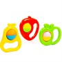 Набор погремушек Фрукты 3 шт. 45645 П-Е /15/ - фото 47033171