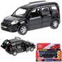 Модель KANGOO-BK RENAULT KANGOO черный Технопарк  в коробке - фото 47035259