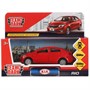 Модель RIO-RD KIA RIO красный Технопарк в коробке - фото 47035838