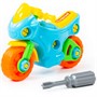 Конструктор-транспорт Мотоцикл 25 эл. в пак 78209 П-Е /20/ - фото 47036175