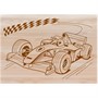 Набор для творчества Выжигание.Доски для выжигания 2 шт.Вертолет и гоночный автомобиль 03868 - фото 47036370