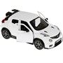 Модель JUKE-BKM-WTS NISSAN JUKE-R 2.0 белый Технопарк  в коробке - фото 47036476