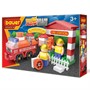 Конструктор Bauer 739 "Fireman" набор пожарная машина и пожарный гидрант - фото 47036717