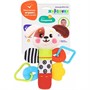Игрушка развивающая 939706 Пищалка с погремушками Щенок Жирафики - фото 47038947