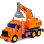 Автомобиль Профи экскаватор инерционный со светом и звуком оранжевый в коробке 86457 П-Е /8/ - фото 47040703