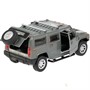 Модель HUM2-12GY Hummer H2 темно-серый Технопарк  в коробке - фото 47040904 Модель HUM2-12GY Hummer H2 темно-серый Технопарк  в коробке - фото 47040904