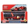 Модель F1-14FR-S Суперкар Ф-1 красный Технопарк в коробке - фото 47040921