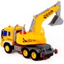 Автомобиль экскаватор Сити инерц. свет, звук желтый в коробке 86365 П-Е /8/ - фото 47041197